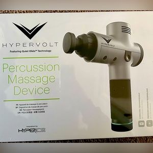 NEW - Hypervolt Hyperice Handheld Percussion Massage Gun +Quiet Glide Technology